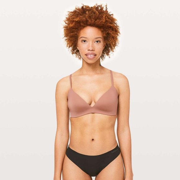 Lululemon Take Shape Bra in Henna Nude Size 32C - Style Number: W2BK9S - Picture 1 of 13